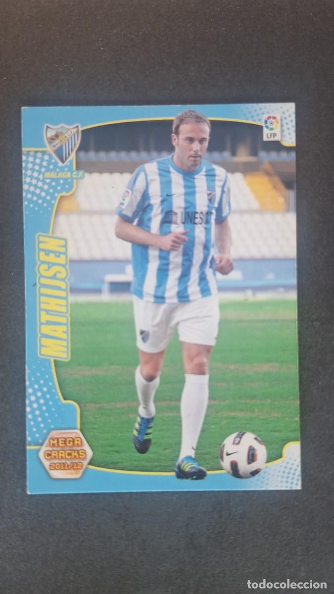 Cromos de Futebol: L2 MATHIJSEN MALAGA C. F. NUEVO FICHAJE 439 PANINI MEGACRACKS 2011 2012 11 12