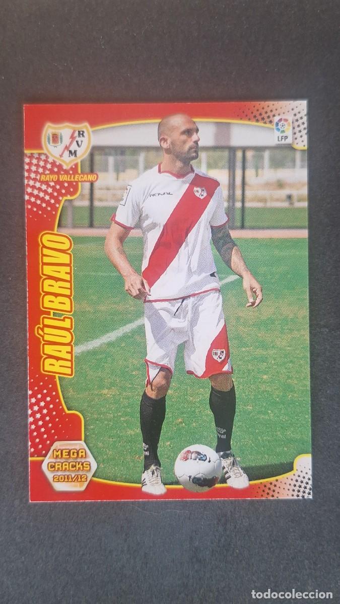 Cromos de Futebol: L2 RAUL BRAVO RAYO VALLECANO NUEVO FICHAJE 443 BIS PANINI MEGACRACKS 2011 2012 11 12