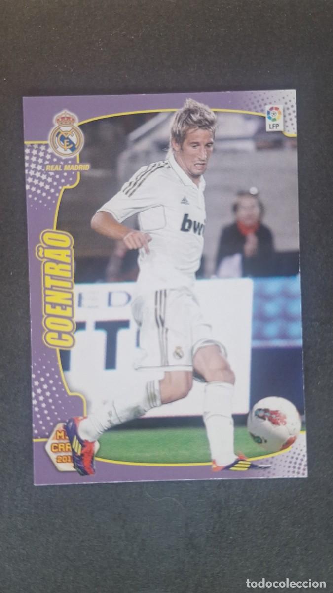 Cromos de f&uacute;tbol: L2 COENTRAO REAL MADRID NUEVO FICHAJE 445 PANINI MEGACRACKS 2011 2012 11 12