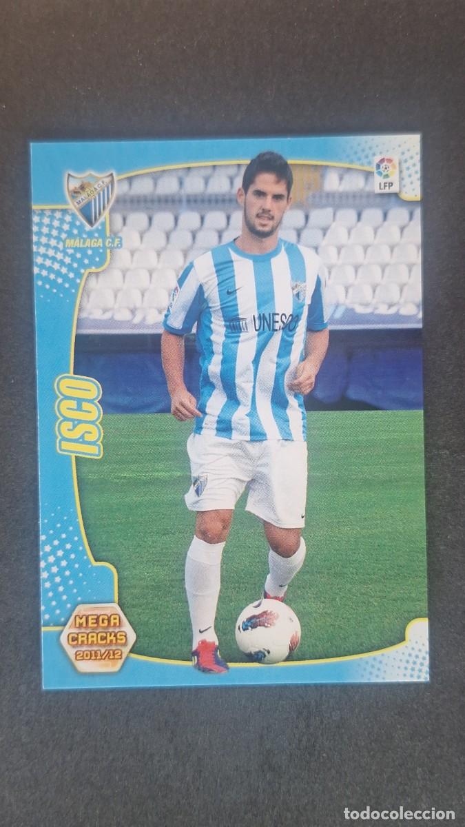 Cromos de f&uacute;tbol: L2 ISCO MALAGA C. F. NUEVO FICHAJE 447 PANINI MEGACRACKS 2011 2012 11 12