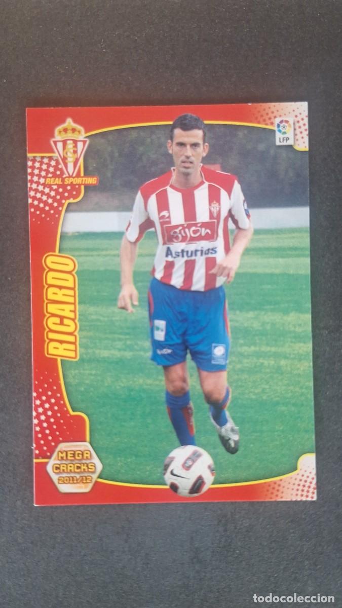 Cromos de f&uacute;tbol: L2 RICARDO SPORTING DE GIJON NUEVO FICHAJE 449 PANINI MEGACRACKS 2011 2012 11 12