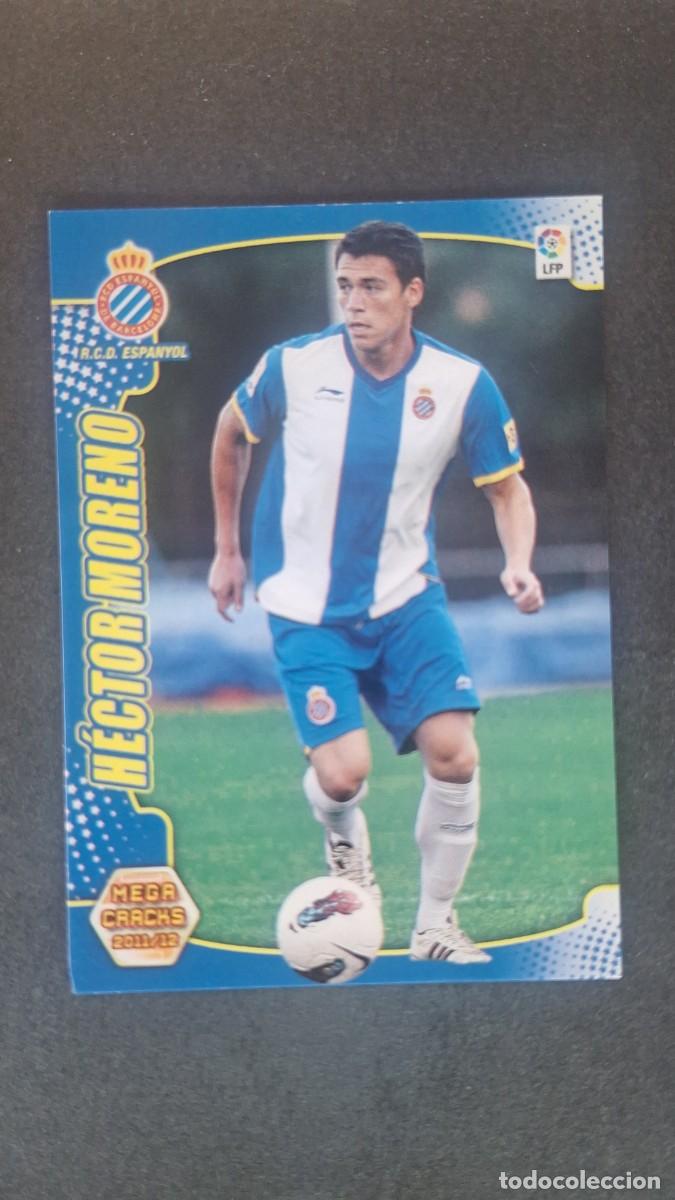 Cromos de f&uacute;tbol: L2 HECTOR MORENO R. C. D. ESPA&Ntilde;OL NUEVO FICHAJE 451 PANINI MEGACRACKS 2011 2012 11 12