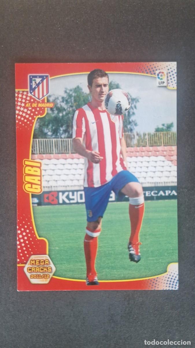 Cromos de f&uacute;tbol: L2 GABI ATLETICO DE MADRID NUEVO FICHAJE 453 PANINI MEGACRACKS 2011 2012 11 12