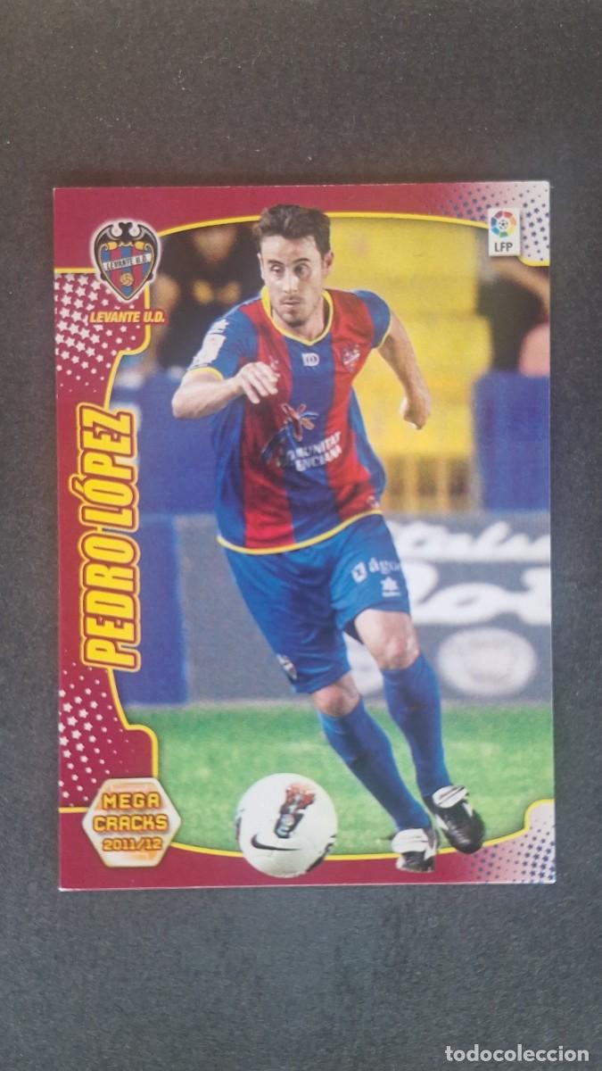Cromos de f&uacute;tbol: L2 PEDRO LOPEZ LEVANTE U. D. NUEVO FICHAJE 459 PANINI MEGACRACKS 2011 2012 11 12
