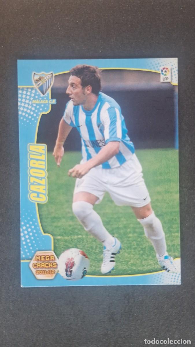 Cromos de f&uacute;tbol: L2 CAZORLA MALAGA C. F. NUEVO FICHAJE 462 PANINI MEGACRACKS 2011 2012 11 12