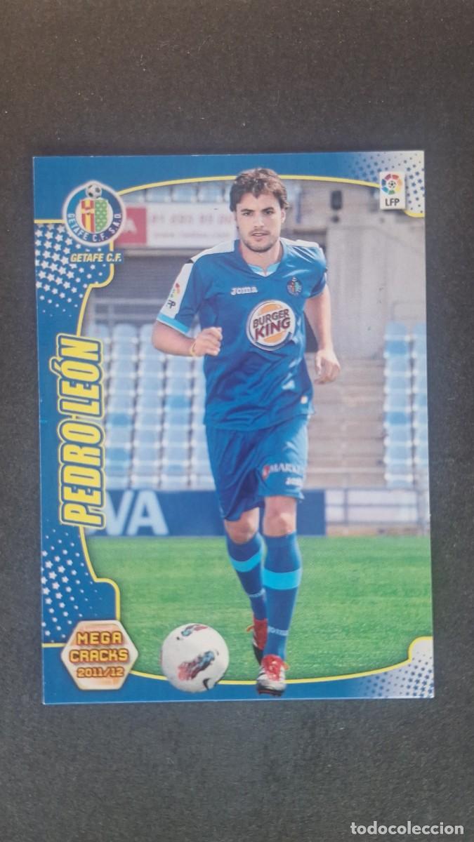 Figurine di Calcio: L2 PEDRO LEON GETAFE C. F. NUEVO FICHAJE 489 PANINI MEGACRACKS 2011 2012 11 12