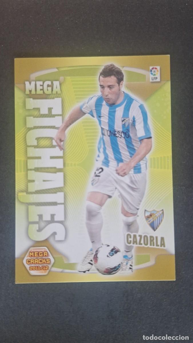 Figurine di Calcio: L2 CAZORLA MALAGA C. F. MEGA FICHAJE 498 PANINI MEGACRACKS 2011 2012 11 12