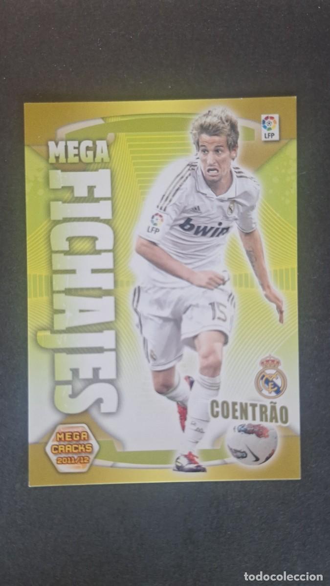 Figurine di Calcio: L2 COENTRAO REAL MADRID MEGA FICHAJE 499 PANINI MEGACRACKS 2011 2012 11 12