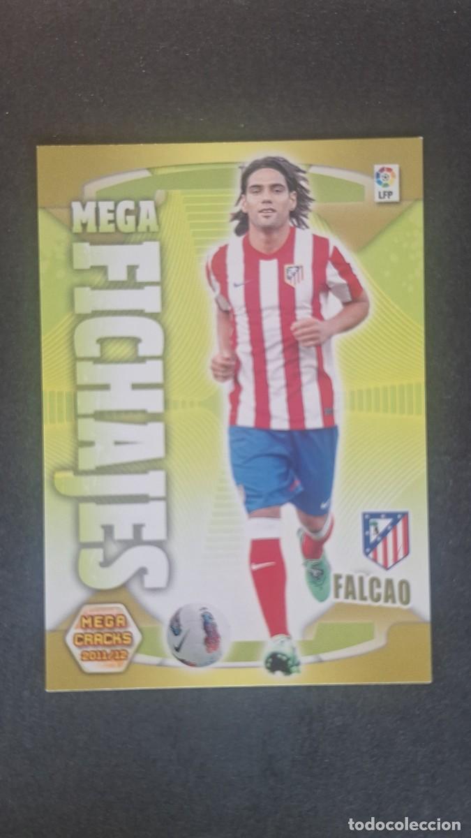 Figurine di Calcio: L2 FALCAO ATLETICO DE MADRID MEGA FICHAJE 501 PANINI MEGACRACKS 2011 2012 11 12