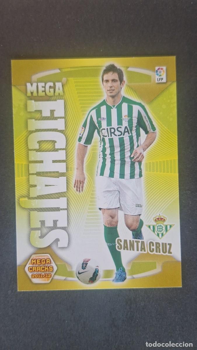 Figurine di Calcio: L2 SANTA CRUZ REAL BETIS BALOMPIE MEGA FICHAJE 503 PANINI MEGACRACKS 2011 2012 11 12