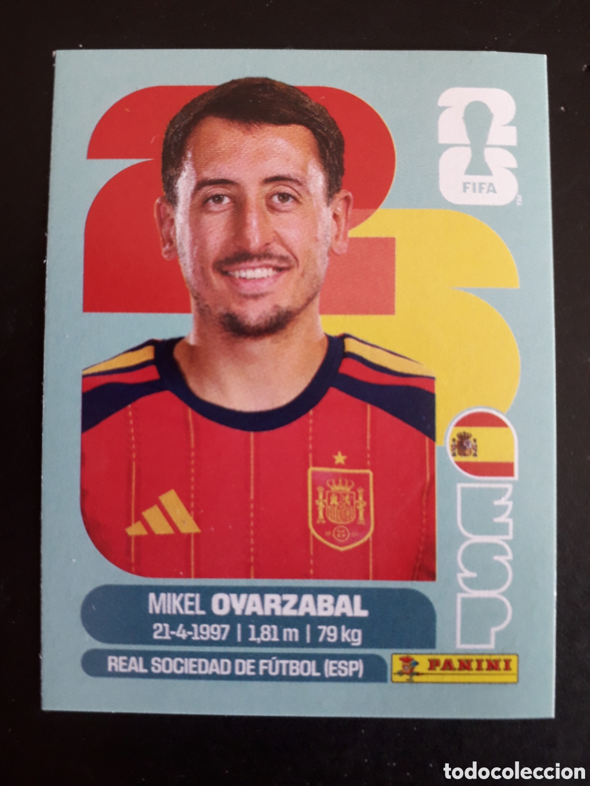Figurine di Calcio: OYARZABAL ESPA&Ntilde;A ESP 20 MUNDIAL F&Uacute;TBOL 2026 FIFA WORLD CUP PANINI SIN PEGAR PEDIDO M&Iacute;NIMO 3&euro;