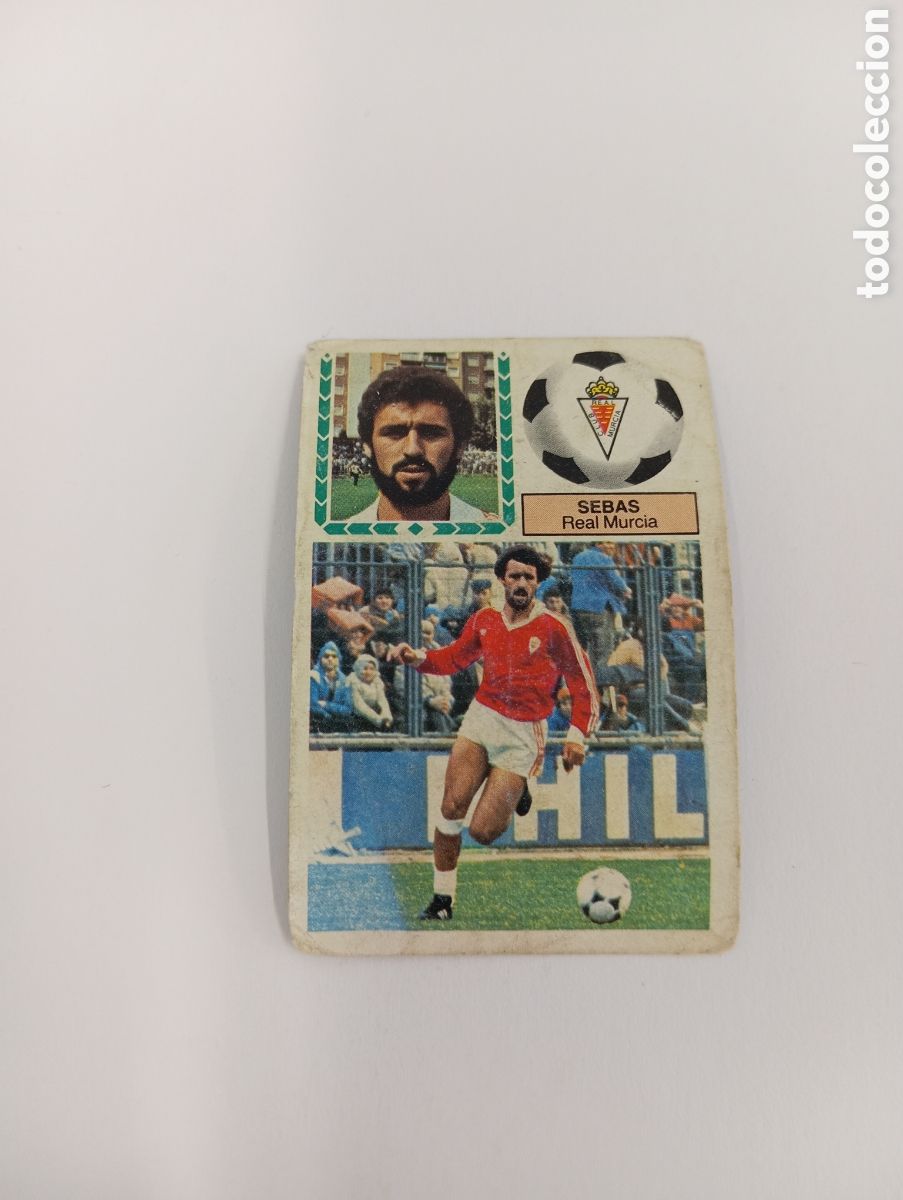 Cartes &agrave; collectionner de Football: SEBAS Murcia Liga Este 1983 1984 NUEVO 83 84 SIN PEGAR