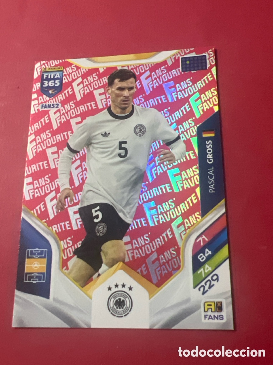 Cromos de f&uacute;tbol: C9132. Gross Alemania FANS FAVOURITE PARALELA ROJA Adrenalyn 2026 Fifa 365 # FAN52
