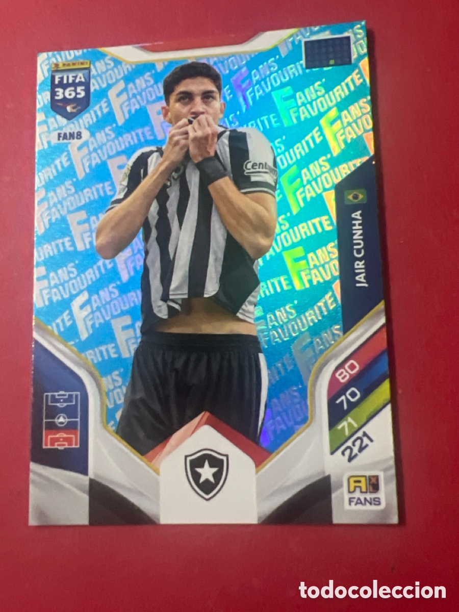 Cartes &agrave; collectionner de Football: FAN8 paralela blue CUNHA BOTAFOGO BRASIL ADRENALYN 365 2025 2026 25 26 CARD CROMO PANINI TOPPS