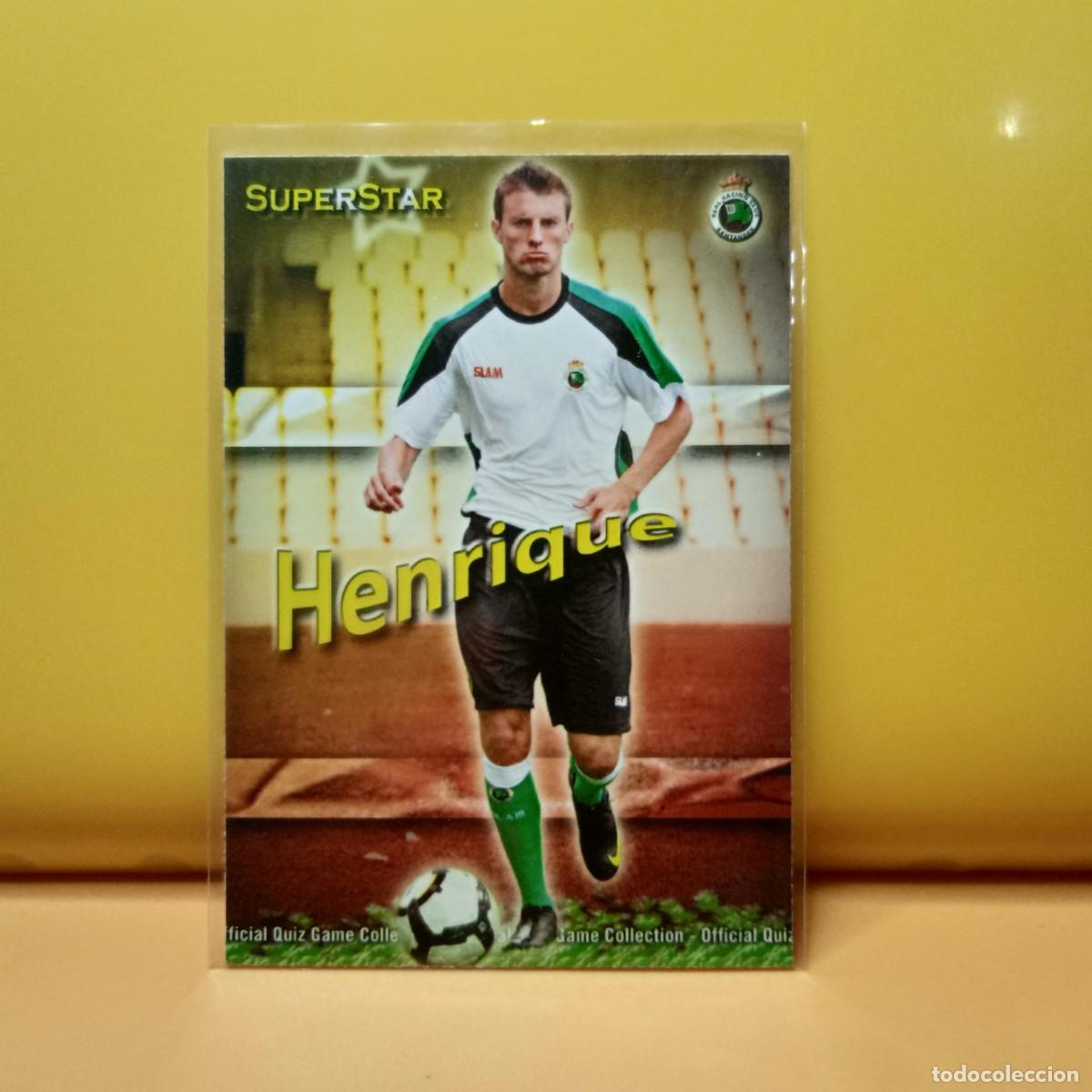 Figurine di Calcio: MUNDICROMO 2009 2010 09 10 RACING DE SANTANDER SUPERSTAR MATE HENRIQUE 320