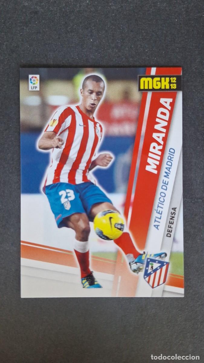 Figurine di Calcio: L1 MIRANDA ATLETICO DE MADRID 23 PANINI MEGACRACKS 2012 2013 12 13