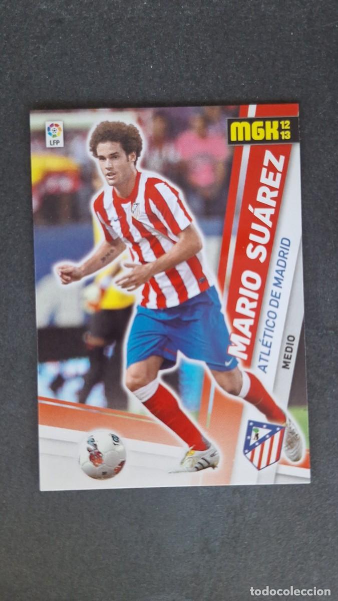 Figurine di Calcio: L1 MARIO SUAREZ ATLETICO DE MADRID 28 PANINI MEGACRACKS 2012 2013 12 13
