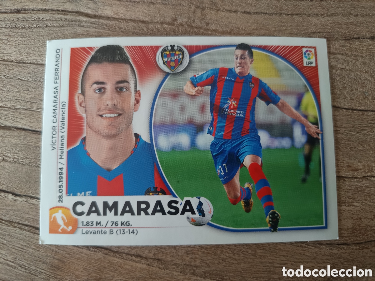 Figurine di Calcio: Cromo Liga Este 2014 2015 Camarada Levante