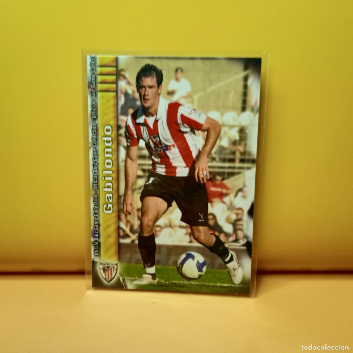 Figurine di Calcio: MUNDICROMO 2009 2010 09 10 ATHLETIC DE BILBAO GABILONDO 337