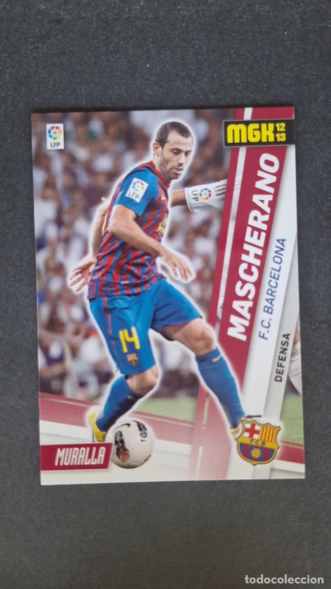Figurine di Calcio: L1 MASCHERANO F. C. BARCELONA 42 PANINI MEGACRACKS 2012 2013 12 13