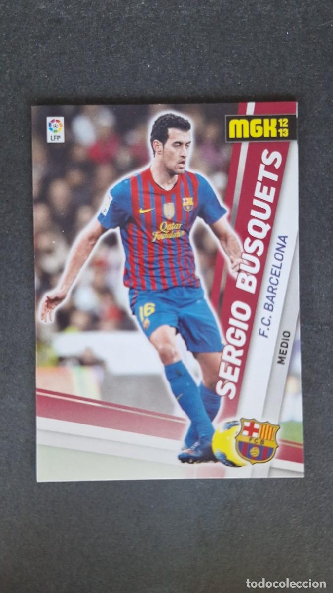Figurine di Calcio: L1 SERGIO BUSQUETS F. C. BARCELONA 45 PANINI MEGACRACKS 2012 2013 12 13