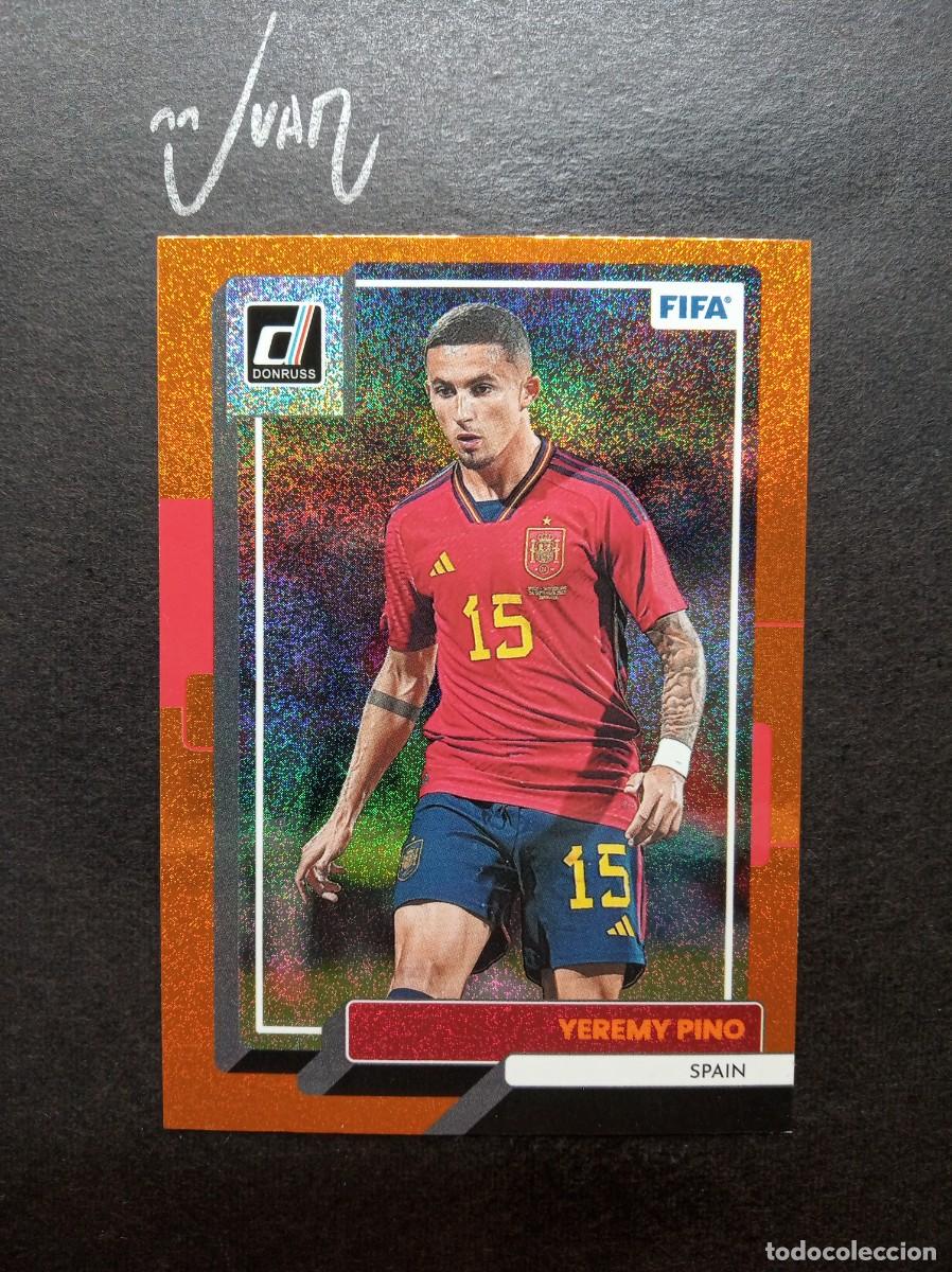Figurine di Calcio: N&ordm; 118 PARALELA GOLD YEREMY PINO VILLARREAL ESPA&Ntilde;A MUNDIAL 2026 ⚽ PANINI &reg; DONRUSS 2022 2023 22 23