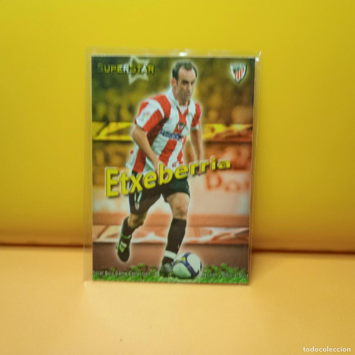 Figurine di Calcio: MUNDICROMO 2009 2010 09 10 ATHLETIC DE BILBAO SUPERSTAR ETXEBERR&Iacute;A 347