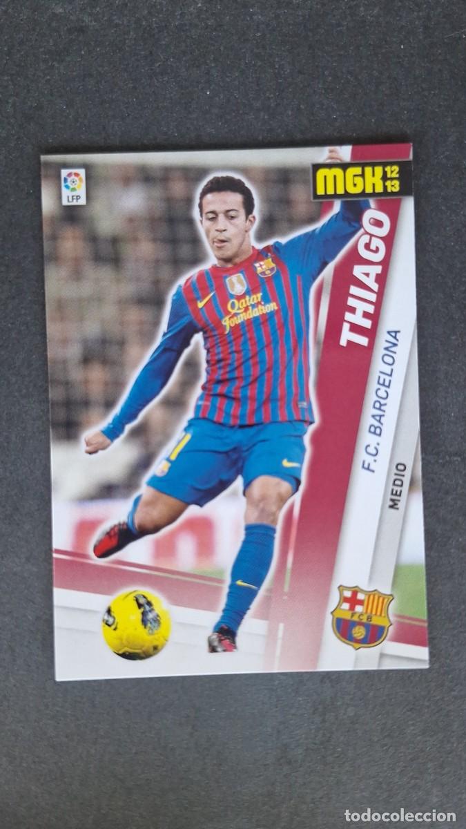 Figurine di Calcio: L1 THIAGO F. C. BARCELONA 49 PANINI MEGACRACKS 2012 2013 12 13