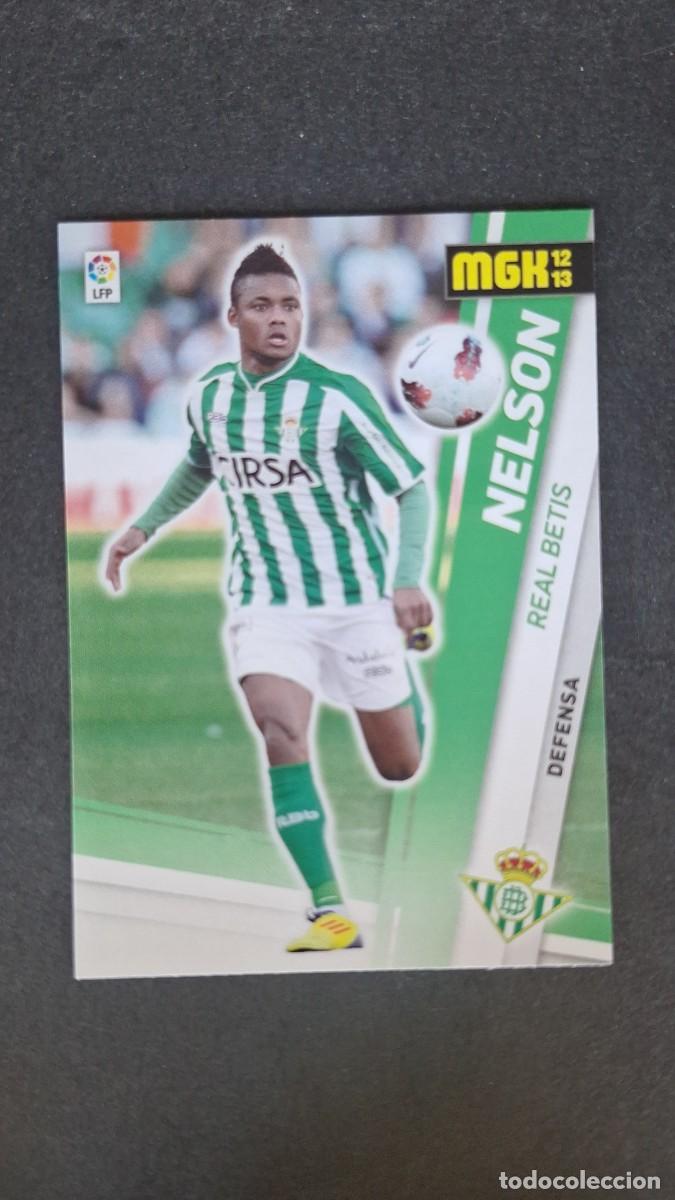 Figurine di Calcio: L1 NELSON REAL BETIS BALOMPIE 57 PANINI MEGACRACKS 2012 2013 12 13