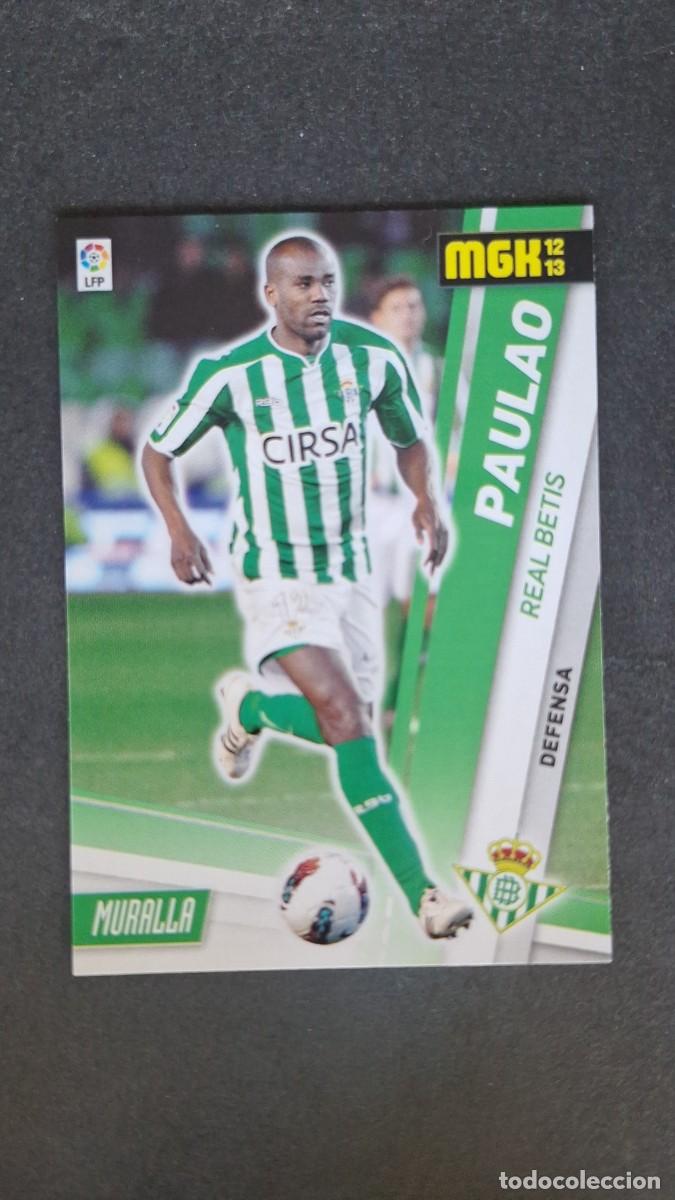 Cromos de Futebol: L1 PAULAO REAL BETIS BALOMPIE 59 PANINI MEGACRACKS 2012 2013 12 13