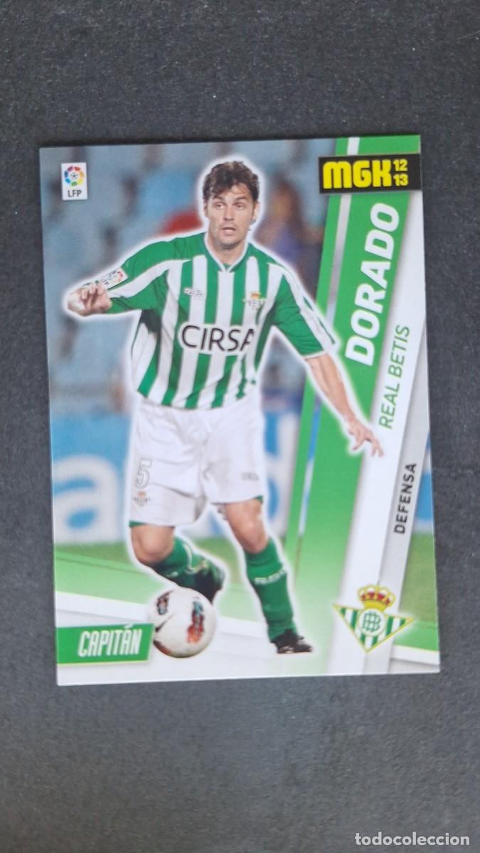 Cromos de Futebol: L1 DORADO REAL BETIS BALOMPIE 60 PANINI MEGACRACKS 2012 2013 12 13