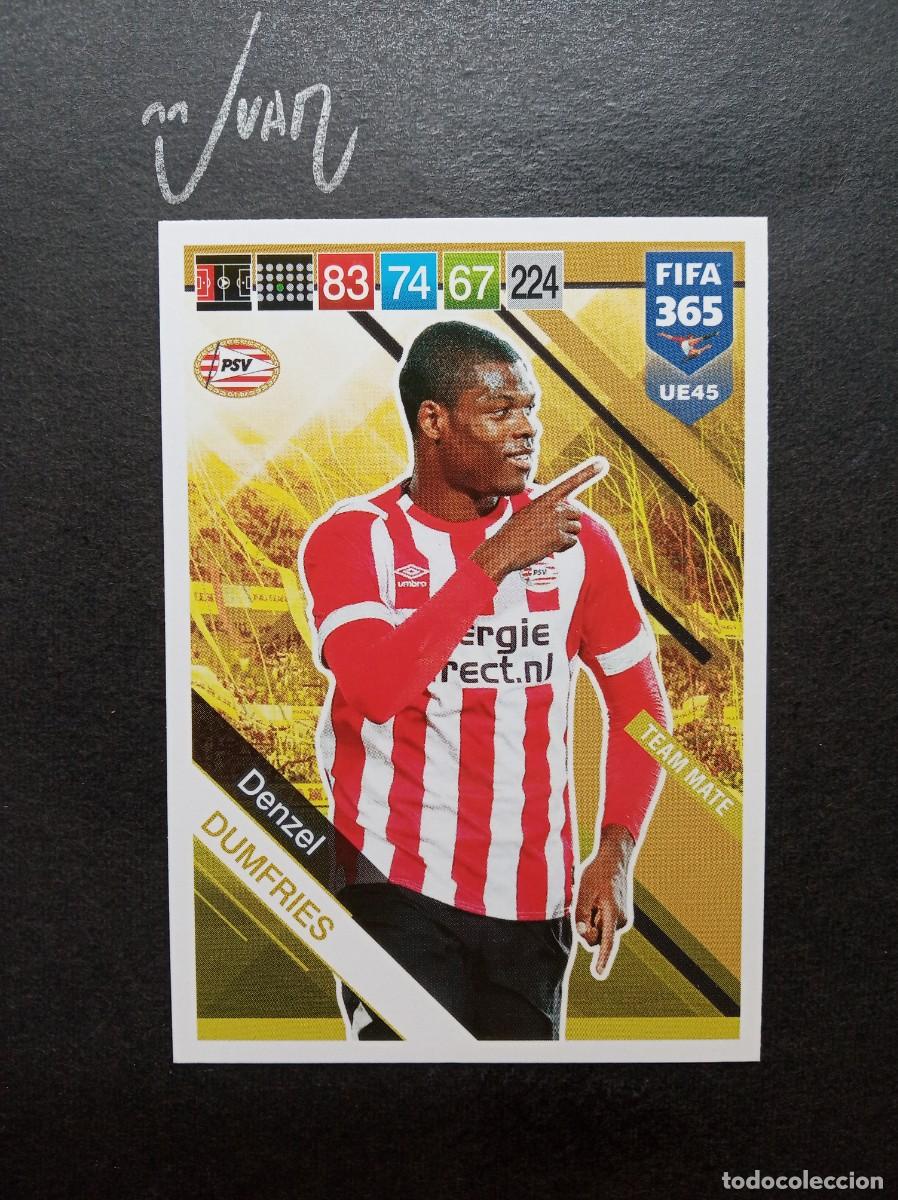 Cromos de Futebol: UE 45 ROOKIE DUMFRIES PSV MUNDIAL 2026 MADRID HOLANDA ⚽ PANINI &reg; FIFA 365 ADRENALYN 2018 2019 18 19