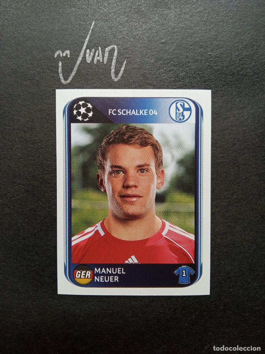 Cromos de f&uacute;tbol: N&ordm; 108 ROOKIE NEUER SCHALKE 04 ALEMANIA MUNDIAL 2026 ⚽ PANINI &reg; CHAMPIONS 2010 2011 10 11 NUEVO