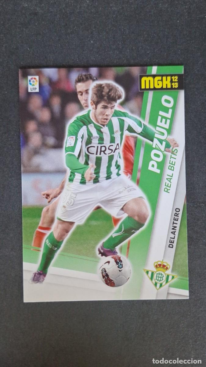 Cromos de f&uacute;tbol: L1 POZUELO REAL BETIS BALOMPIE 69 PANINI MEGACRACKS 2012 2013 12 13