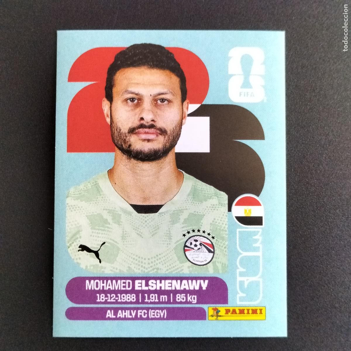 Cromos de f&uacute;tbol: EGY 2 MOHAMED ELSHENAWY EGIPTO CROMOS STICKER MUNDIAL 26 2026 FIFA WORLD CUP PANINI
