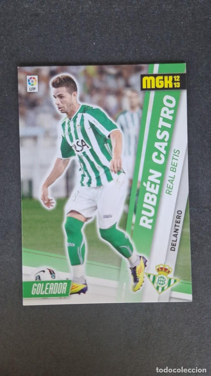 Cromos de f&uacute;tbol: L1 RUBEN CASTRO REAL BETIS BALOMPIE 72 PANINI MEGACRACKS 2012 2013 12 13