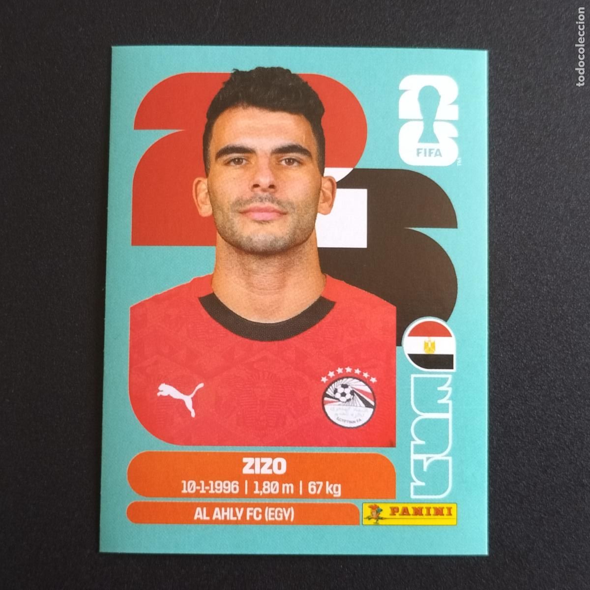 Cromos de f&uacute;tbol: EGY 11 ZIZO EGIPTO CROMOS STICKER MUNDIAL 26 2026 FIFA WORLD CUP PANINI