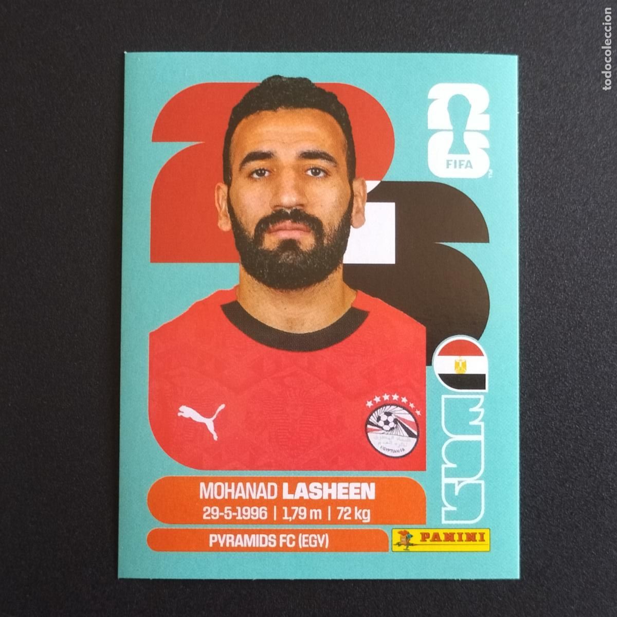 Cromos de Futebol: EGY 14 MOHANAD LASHEEN CROMOS STICKER MUNDIAL 26 2026 FIFA WORLD CUP PANINI