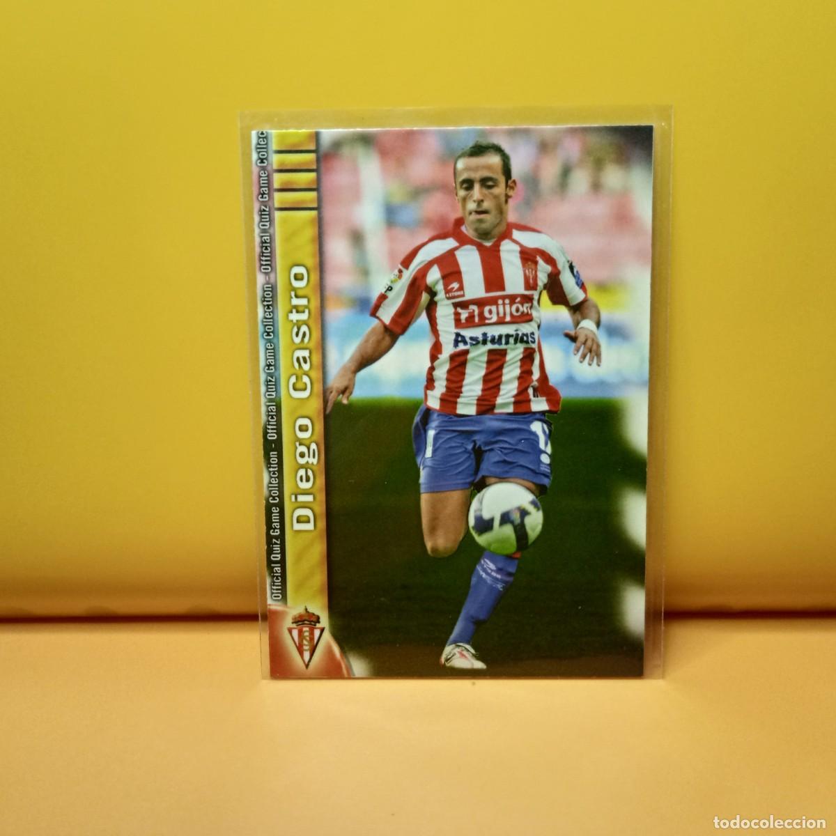 Figurine di Calcio: MUNDICROMO 2009 2010 09 10 SPORTING DE GIJ&Oacute;N MANUEL DIEGO CASTRO 369