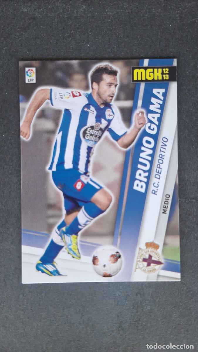 Figurine di Calcio: L1 BRUNO GAMA DEPORTIVO DE LA CORU&Ntilde;A 105 PANINI MEGACRACKS 2012 2013 12 13