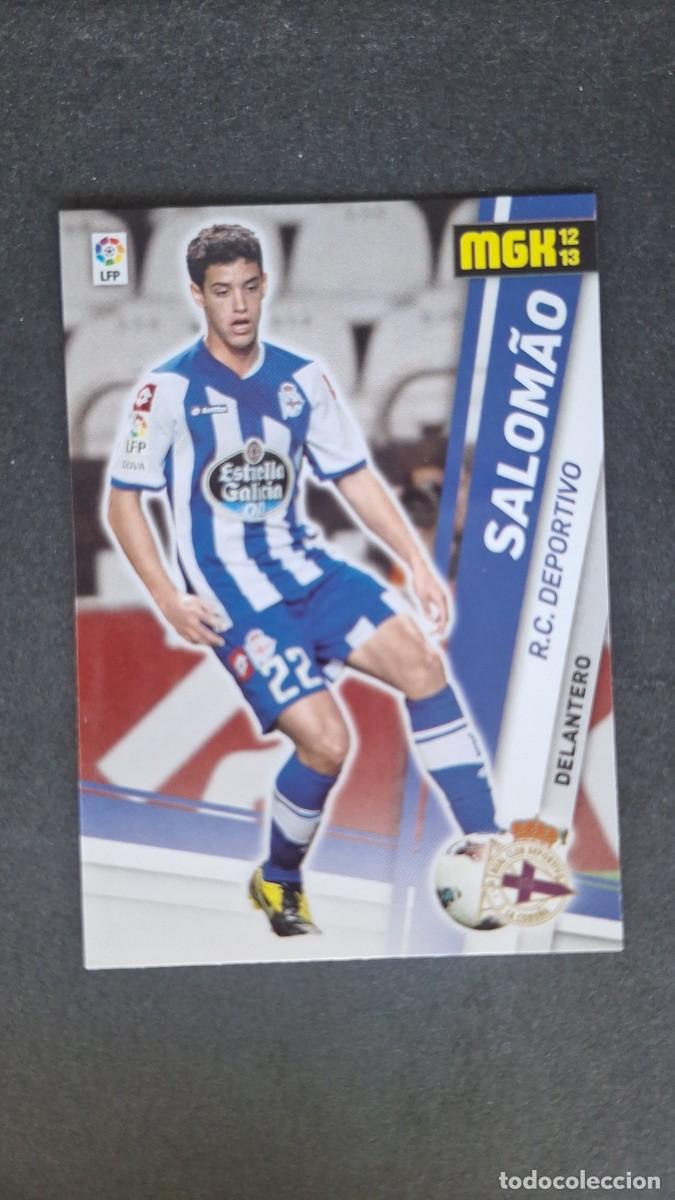 Figurine di Calcio: L1 SALOMAO DEPORTIVO DE LA CORU&Ntilde;A 106 PANINI MEGACRACKS 2012 2013 12 13