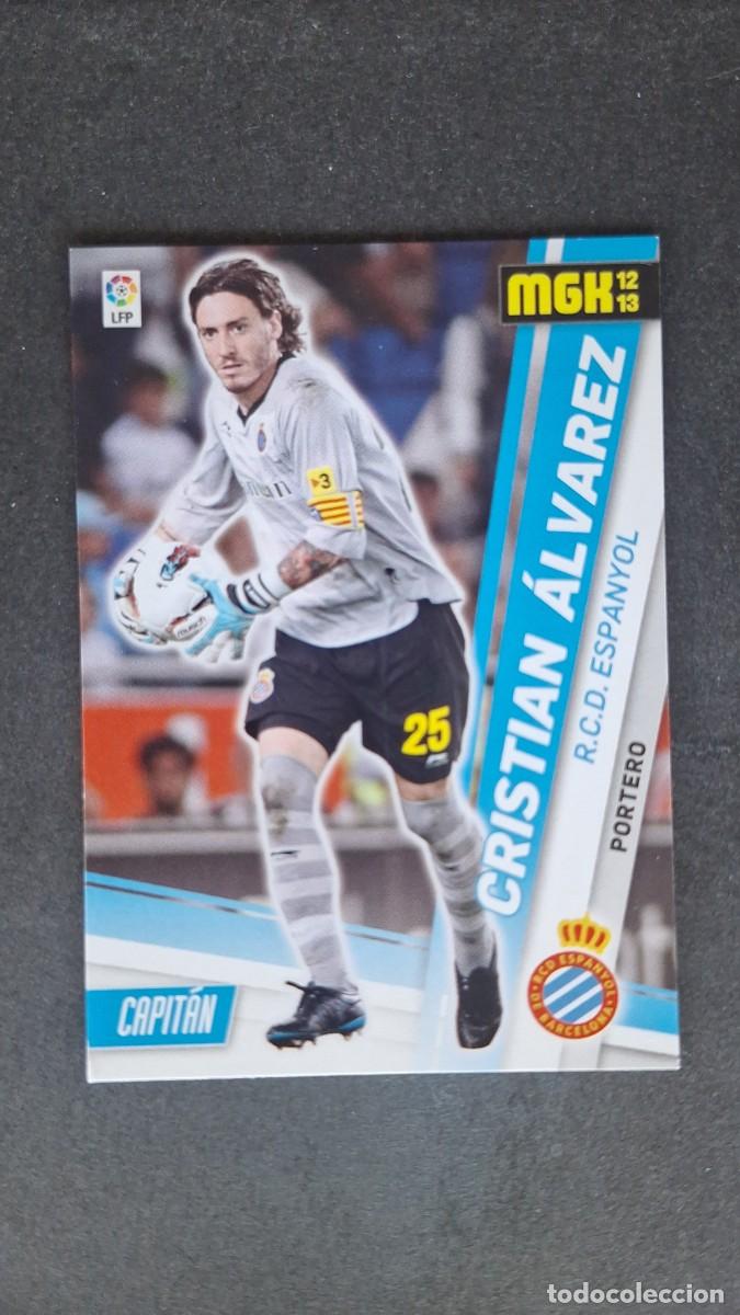 Figurine di Calcio: L1 CRISTIAN ALVAREZ R. C. D. ESPA&Ntilde;OL 110 PANINI MEGACRACKS 2012 2013 12 13