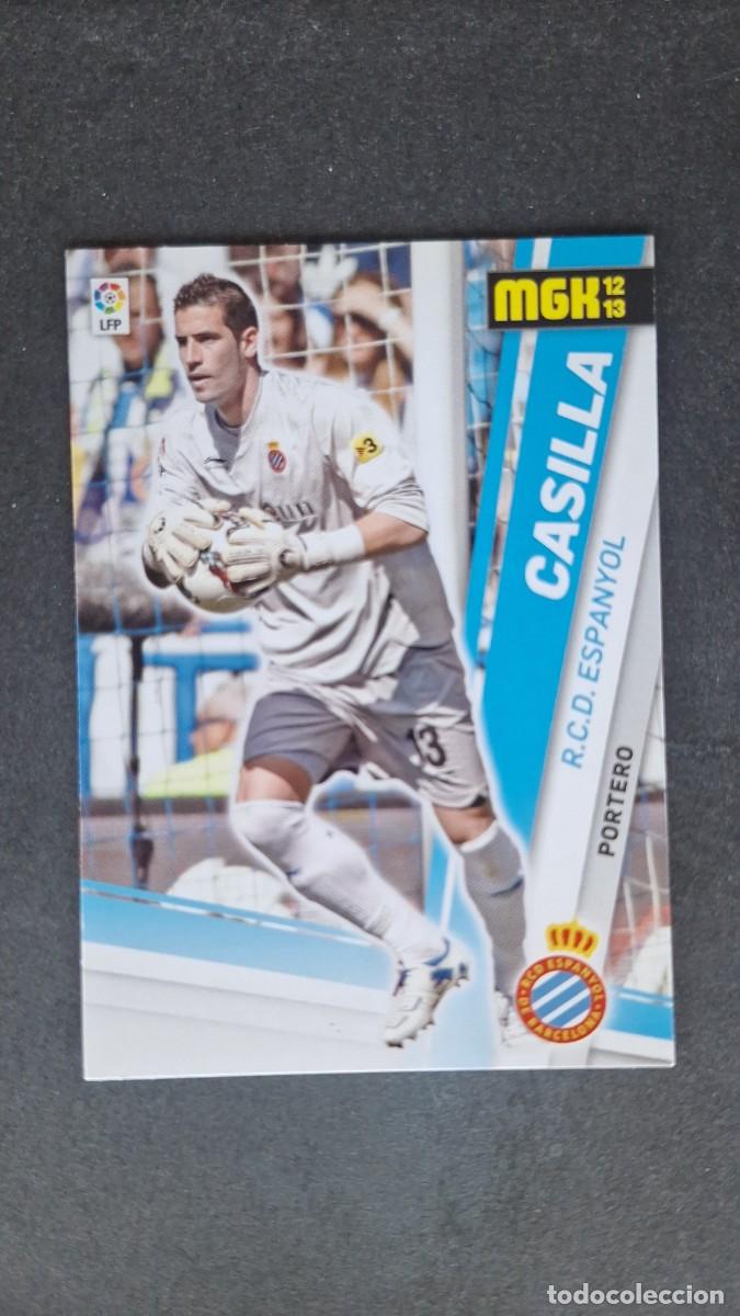Figurine di Calcio: L1 CASILLA R. C. D. ESPA&Ntilde;OL 111 PANINI MEGACRACKS 2012 2013 12 13