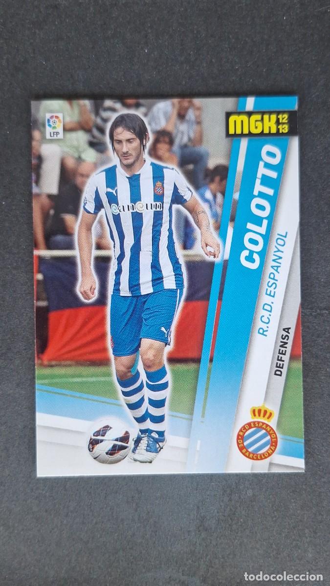 Cromos de f&uacute;tbol: L1 COLOTTO R. C. D. ESPA&Ntilde;OL 115 PANINI MEGACRACKS 2012 2013 12 13