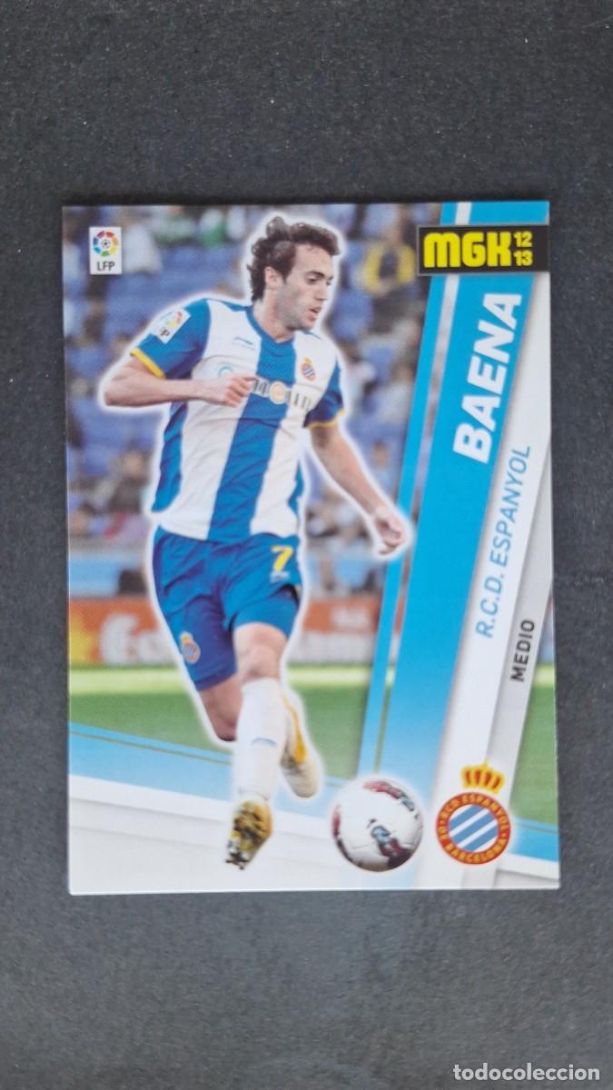 Cromos de f&uacute;tbol: L1 BAENA R. C. D. ESPA&Ntilde;OL 117 PANINI MEGACRACKS 2012 2013 12 13