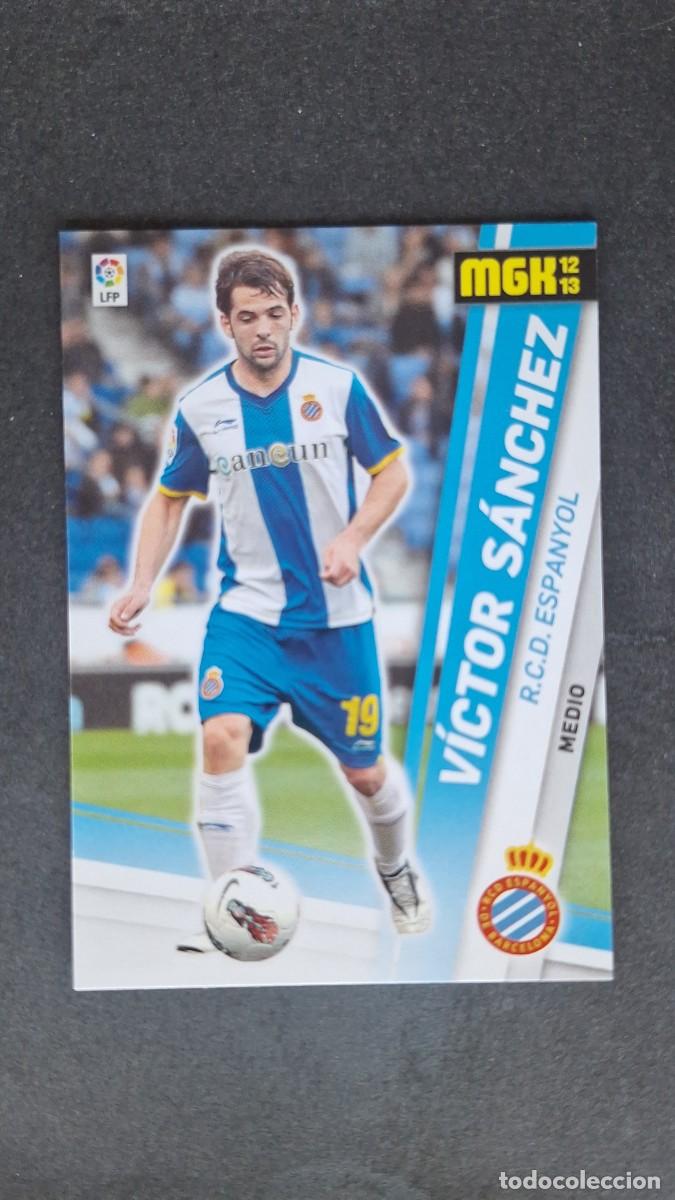 Cromos de f&uacute;tbol: L1 VICTOR SANCHEZ R. C. D. ESPA&Ntilde;OL 119 PANINI MEGACRACKS 2012 2013 12 13