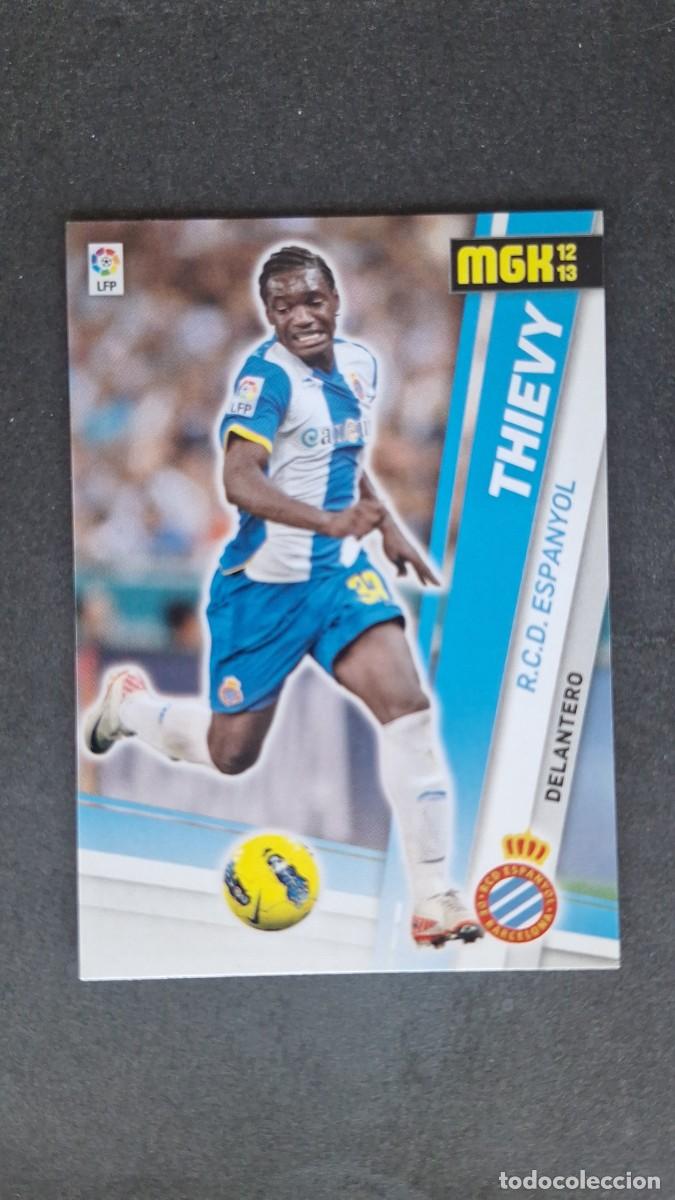 Cromos de f&uacute;tbol: L1 THIEVY R. C. D. ESPA&Ntilde;OL 123 PANINI MEGACRACKS 2012 2013 12 13