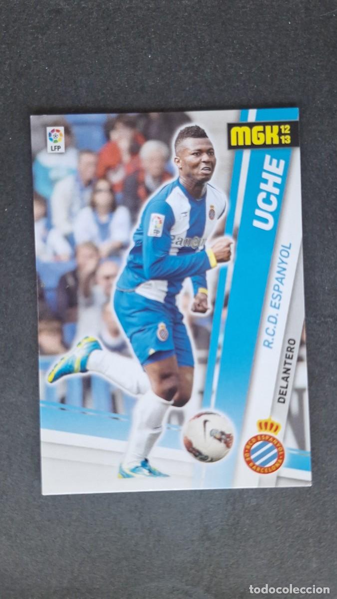 Cromos de f&uacute;tbol: L1 UCHE R. C. D. ESPA&Ntilde;OL 124 PANINI MEGACRACKS 2012 2013 12 13