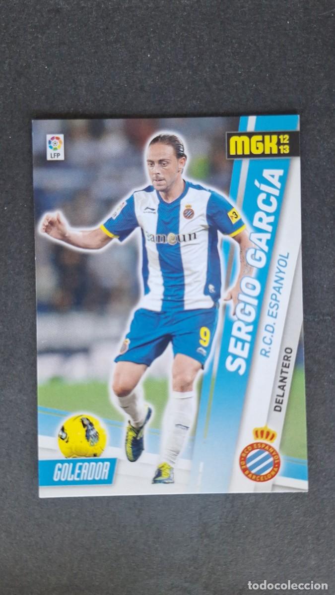 Cromos de f&uacute;tbol: L1 SERGIO GARCIA R. C. D. ESPA&Ntilde;OL 126 PANINI MEGACRACKS 2012 2013 12 13