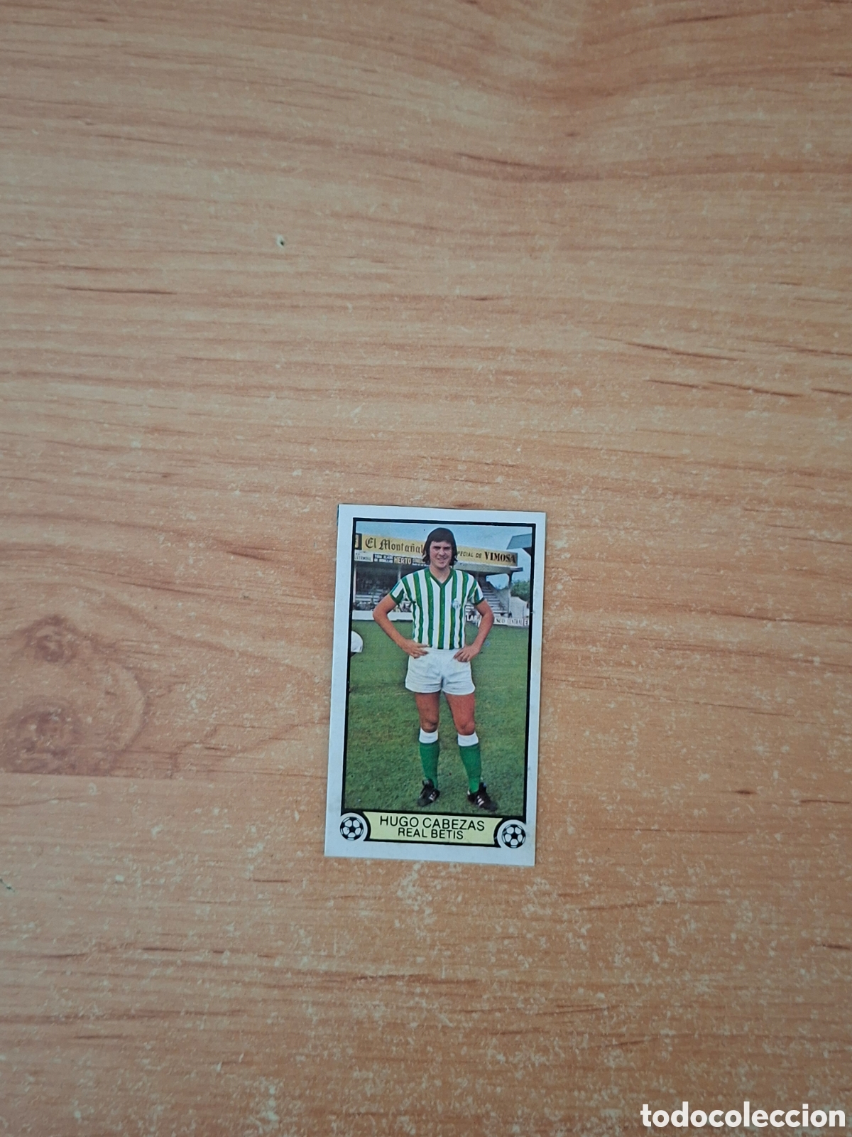 Cromos de Futebol: Este 79 80 hugo cabezas betis baja despegado ver fotos